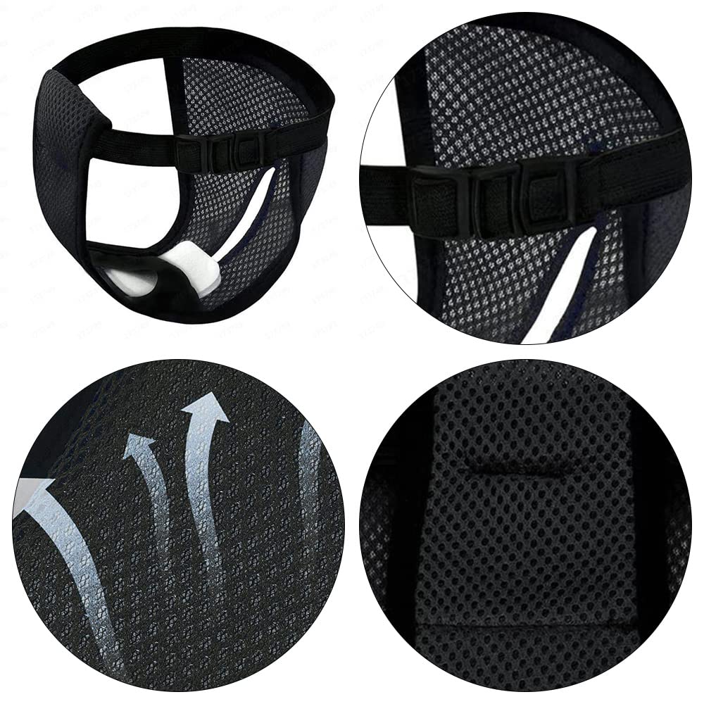 Mesh Dog Period Pants Mesh Reusable Female Dog Nappies Mesh Female Dog Wrap Washable Wraps Panties Suitable for Small and Medium Dogs M - Image 3