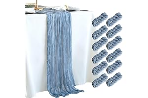 Dusty Blue Runner for Boho Events