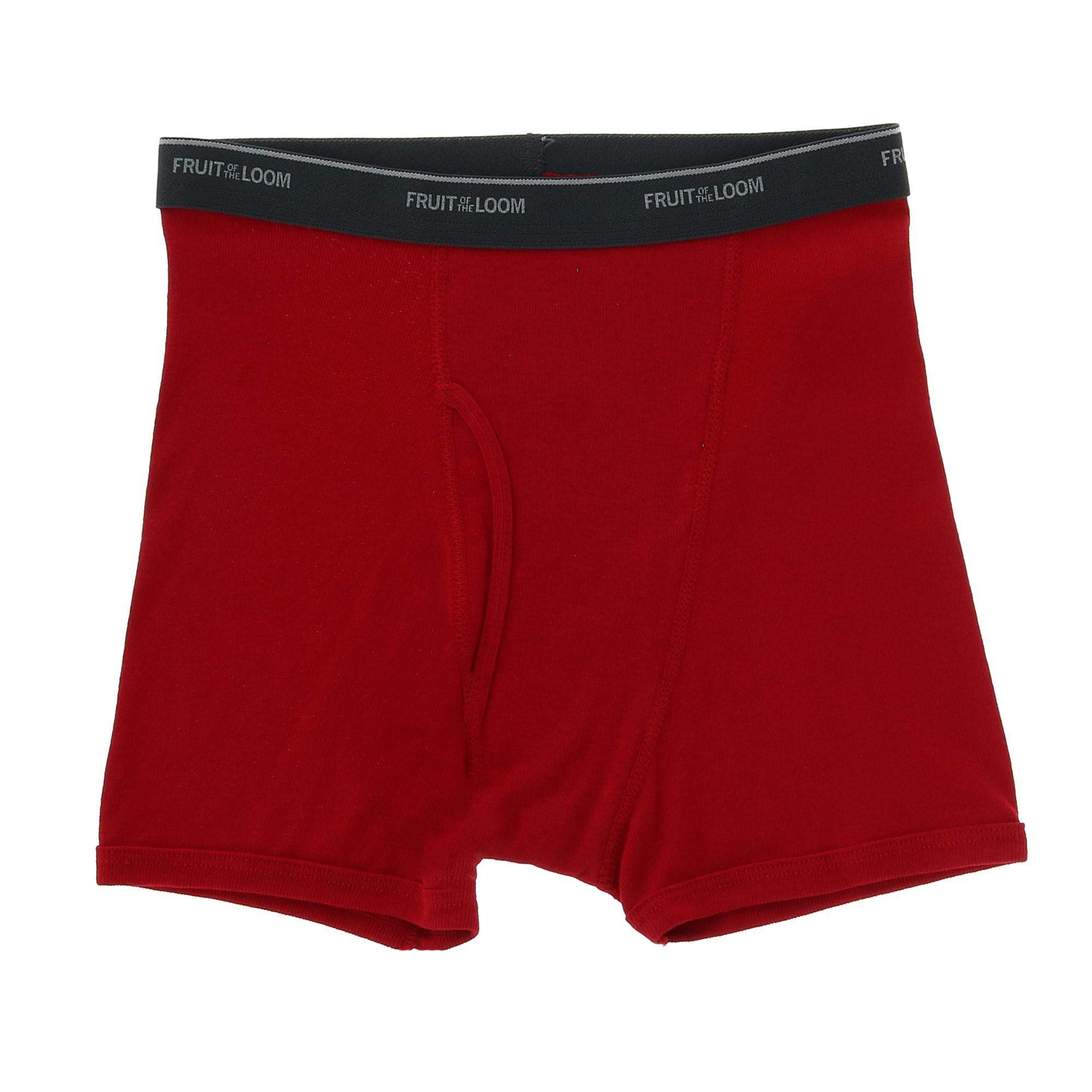Fruit Of The Loom - bóxers con cinturilla elástica, para niños, pack de 5 unidades, Multi, Medium