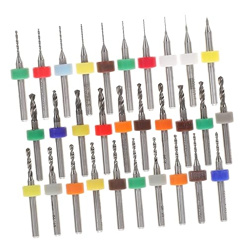 Juego de brocas de 30 piezas Micro Kit de taladro de joyería para fabricación de joyas de placa de circuito