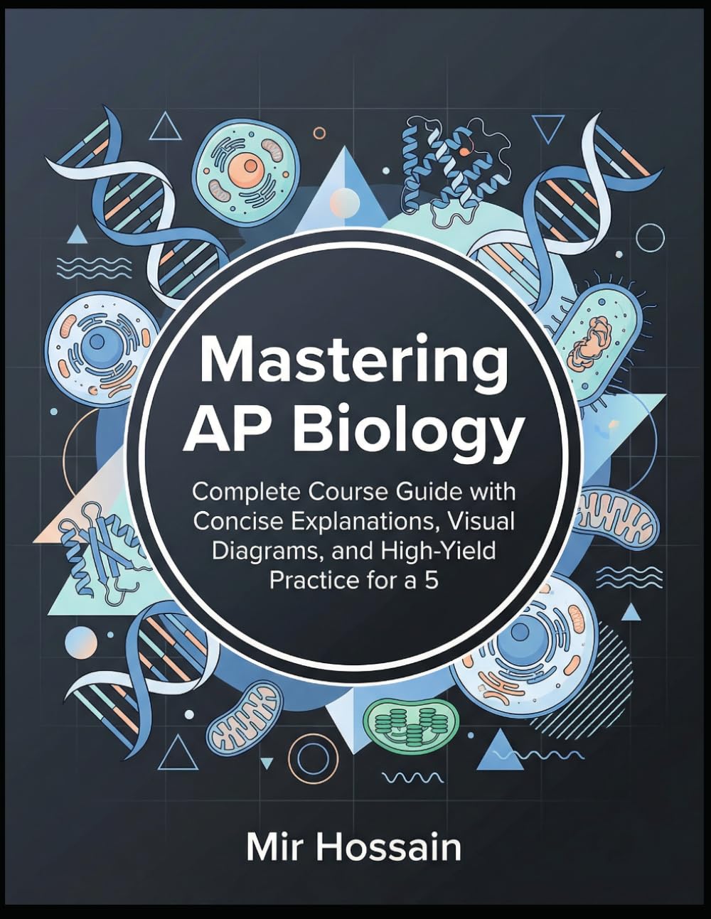 Mastering AP Biology: Complete Course Guide with Concise Explanations, Visual Diagrams, and High-Yield Practice for a 5
