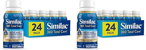 Miniatura 11 de Similac 360 Total Care Fórmula infantil, con 5 prebióticos HMO, nuestra mezcla de prebióticos más cercana a la leche materna, sin OGM,‡ fórmula