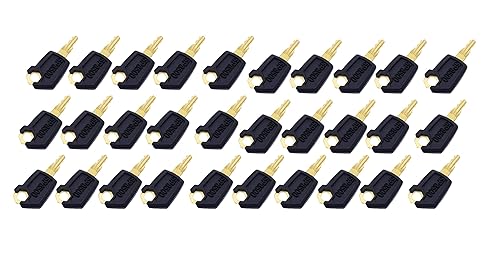 JEENDA 30 llaves de encendido 5P8500 5P-8500 para cargadores de equipos pesados Caterpillar CAT Excavadoras Bulldozers 0964753 0966198 8V4404 9G2777