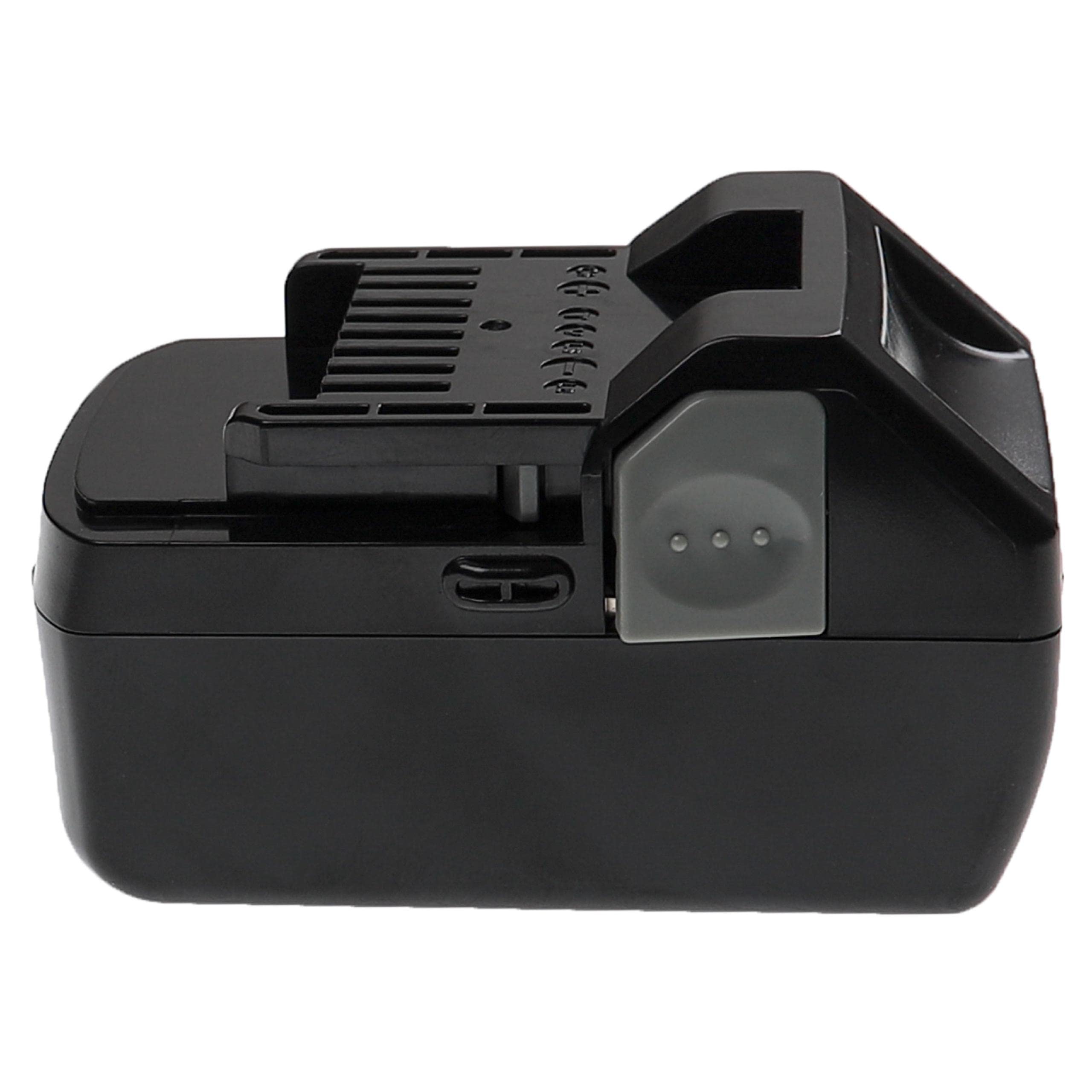 2x batteria sostituisce Hitachi/Hikoki BSL 1830, BSL 1815X, 330557 per utensile elettrico, aspirapolvere (5000 mAh, Li-Ion, 18 V)
