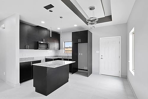 Miniatura 6 de BUILDMART - Cubierta de ventilación de CA moderna de 14x4 - Ventilación de aire negra decorativa - Difusor de ranura lineal estándar - Rejilla de