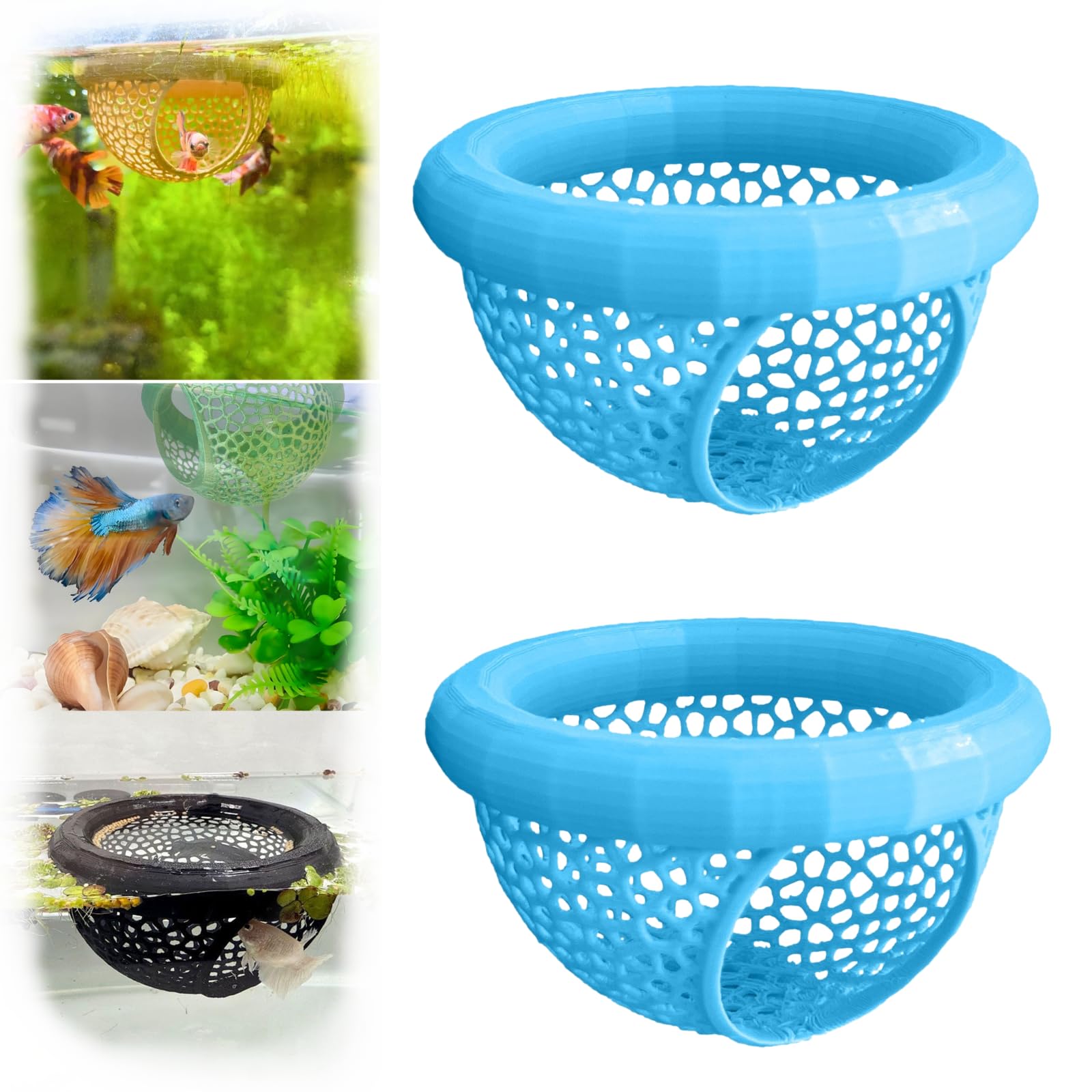 Floating Tunnel for Betta Fish Hide Aquarium Cave Ornament Betta Rest Fishes Tank Ornament Small Fish Tank Resting