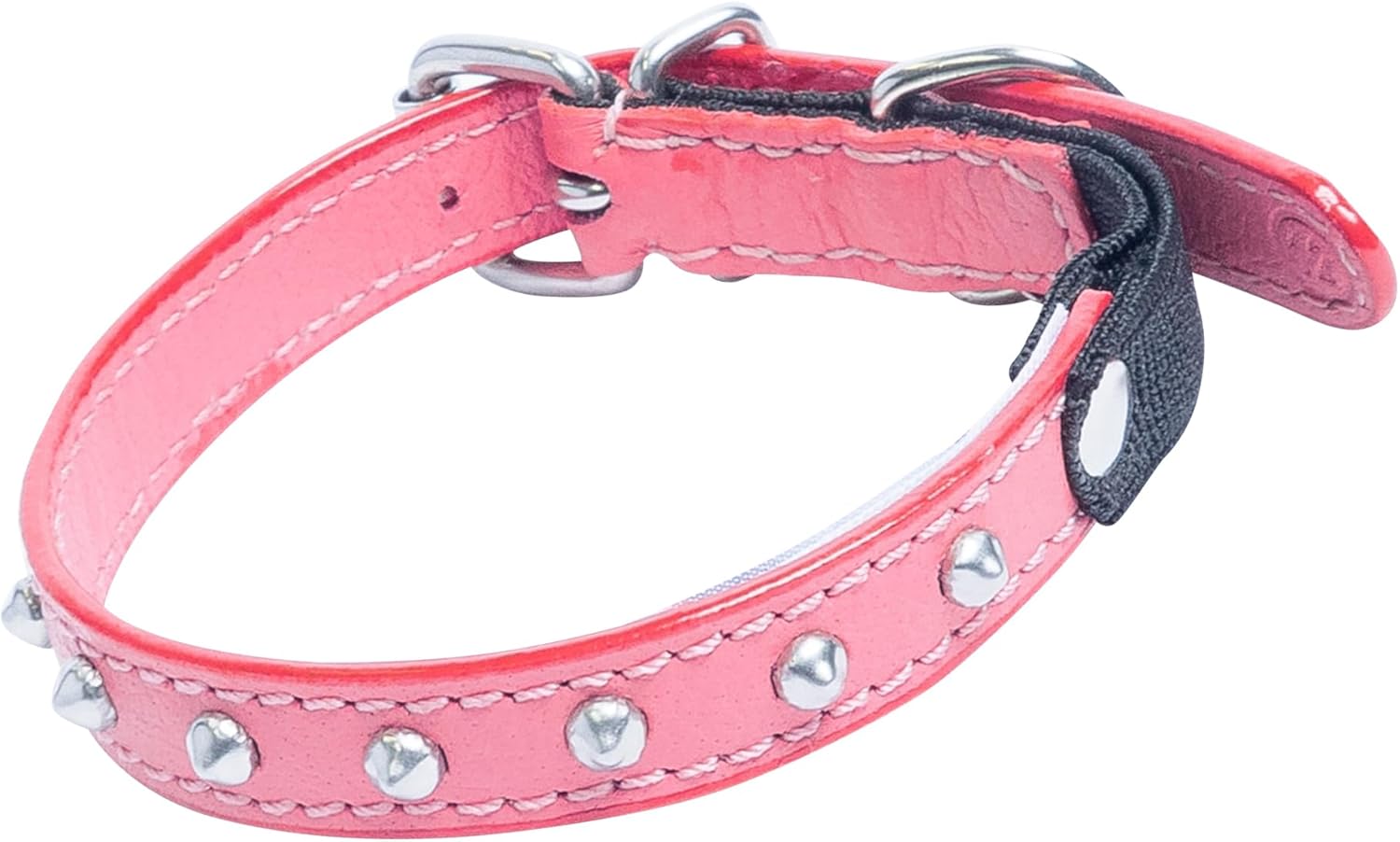 Pet Supplies Studded Cat Collar, Genuine Leather Kitten Collar