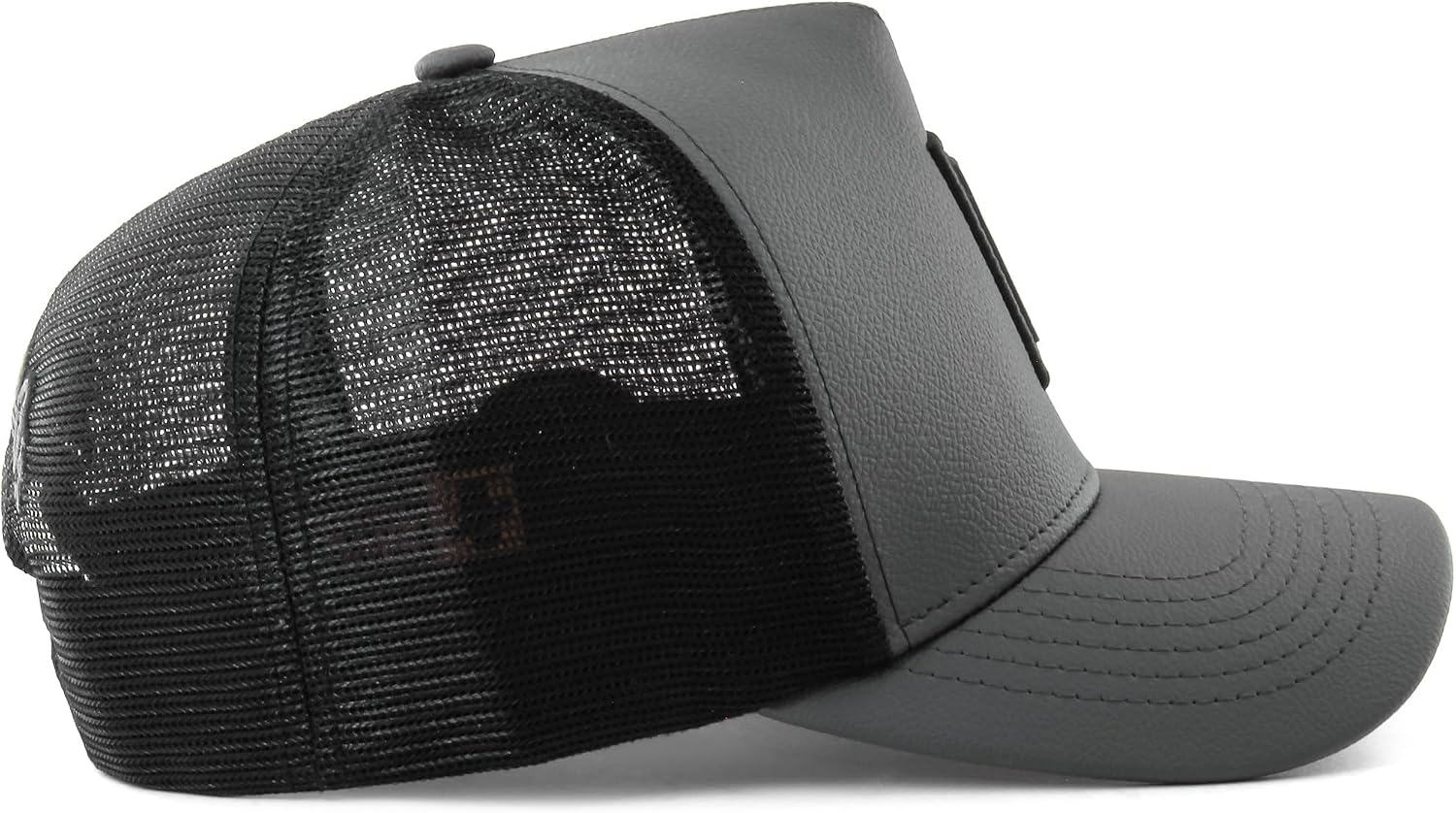 Sacudido's | Logo | Trucker Cap, Agribusiness, Ranch Hat, Farm Cap, Adjustable, for Men and Women, Great for Hunting (US, Alpha, One Size, Gray)