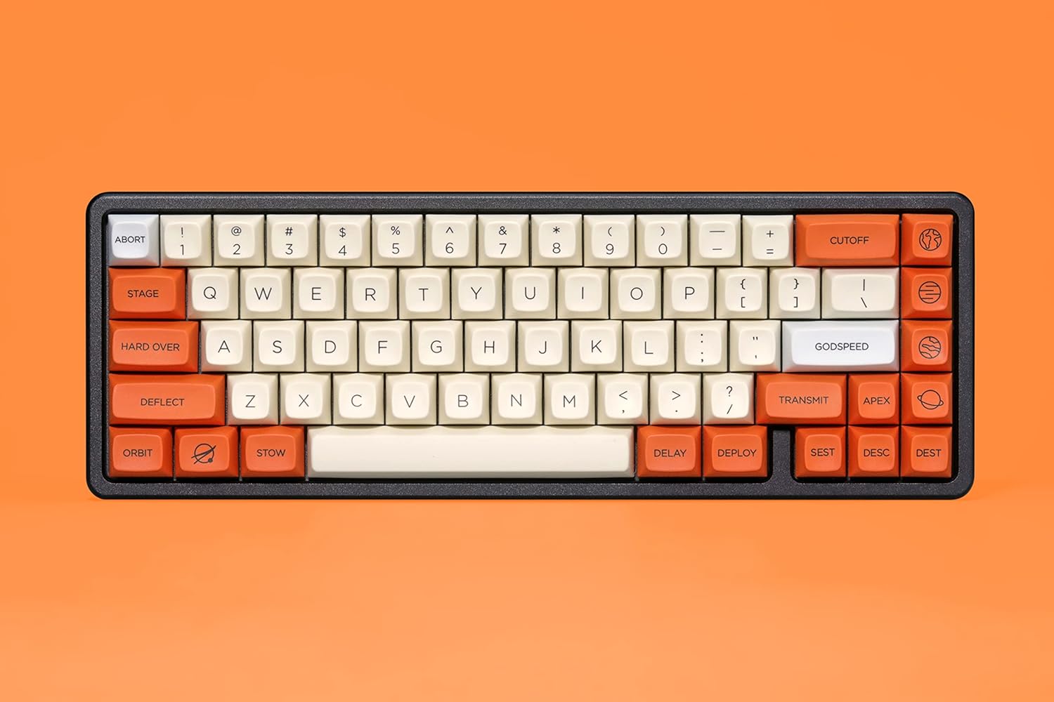 DROP MiTo MT3 Godspeed R2 Keycap Set, PBT Hi-Profile, Cherry MX 
