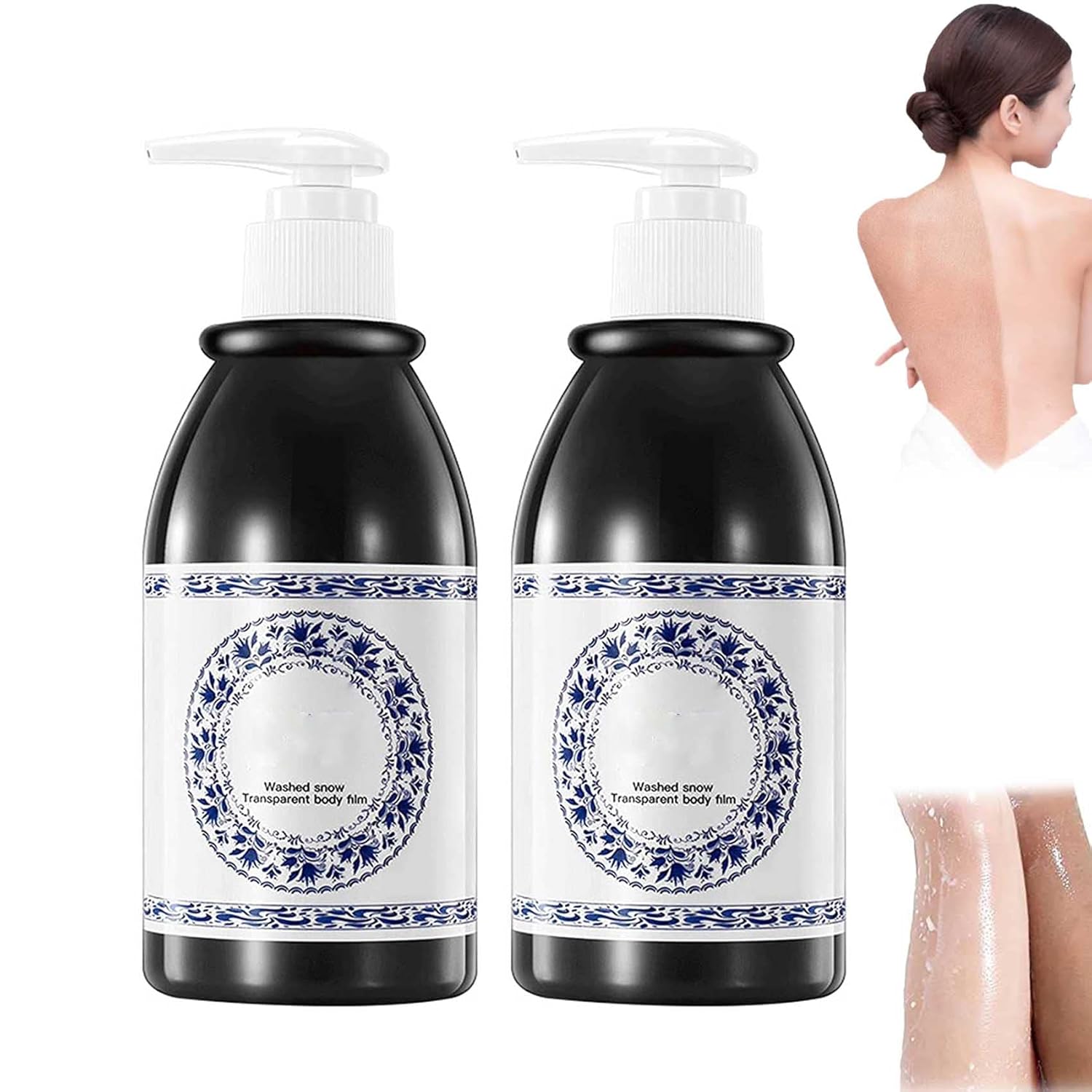 SGKcnvw Volcanic Mud Body Wash 250ml Instant Whitening