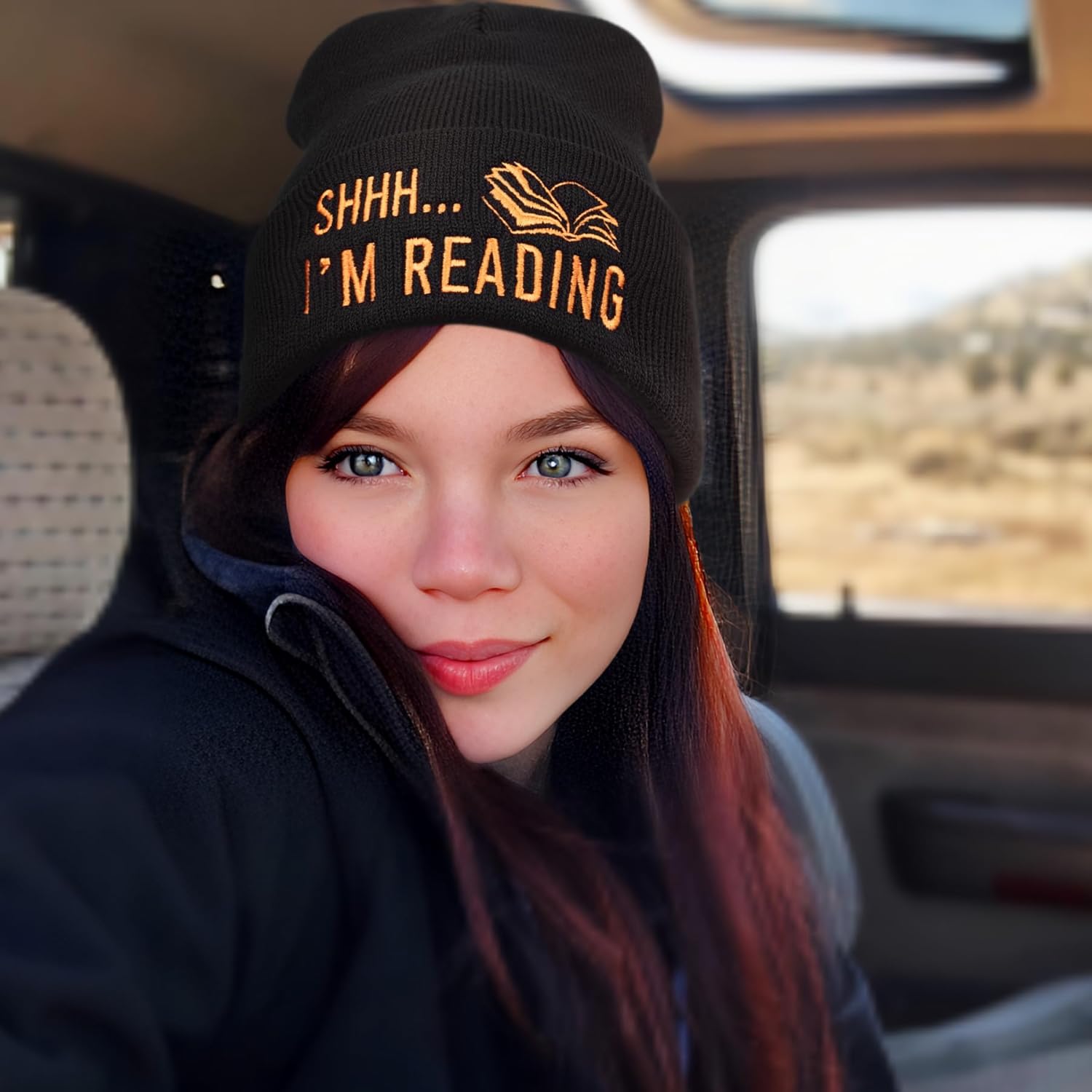 Book Lovers Gifts - Book Accessories for Reading Lovers - Gifts for Readers Nerds - Book Reading Beanie Hats for Men Women - Image 6