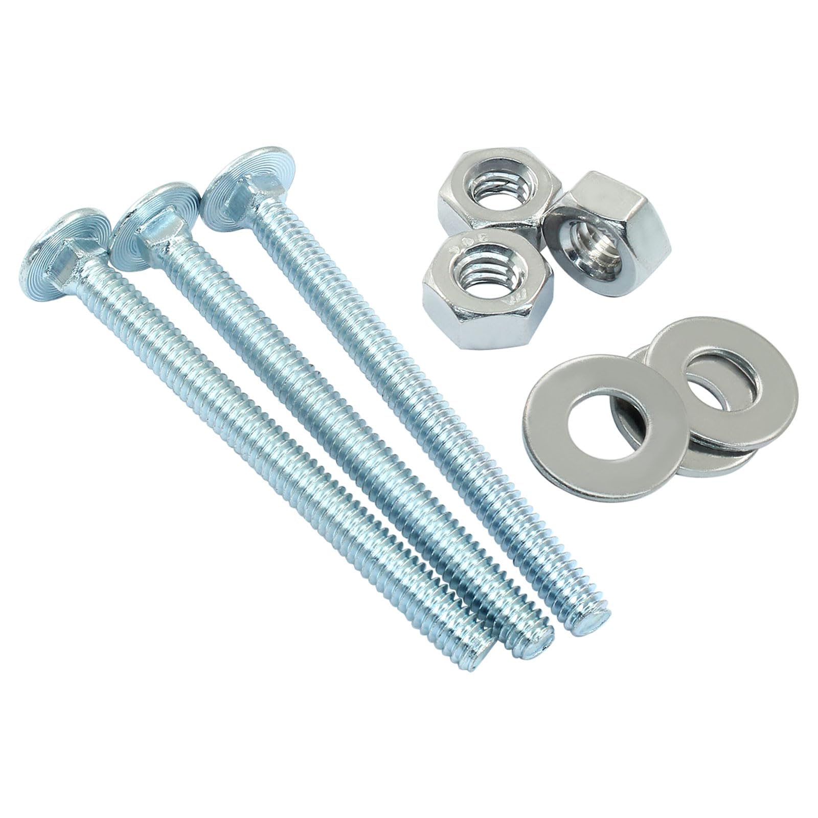 Carriage Bolts Kit - 1/4-20 x 3 Inch -2