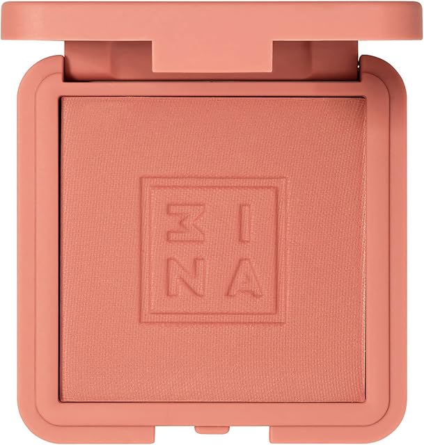 3INA MAKEUP - The Blush 369 - Brązowy różowy - Róż do każdego odcienia skóry - Jego miękka i bardzo łatwa w rozcieraniu formuła - Vegan - Cruelty Free