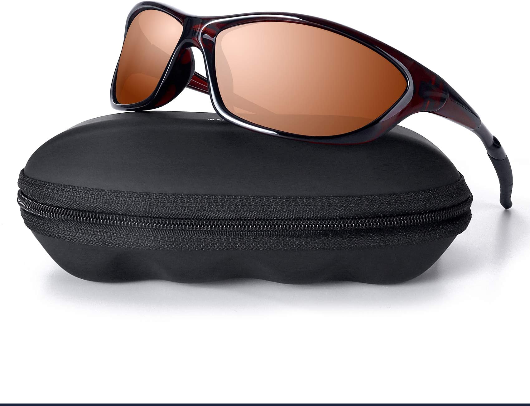 mxnx Polarized Sports Sunglasses for Men Driving Cycling Fishing 100% UV Protection