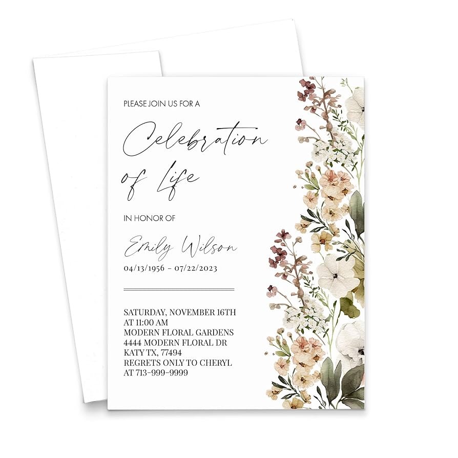 amazon-com-custom-celebration-of-life-invitations-for-death-flat-personalized-funeral-invitation-with-border-memorial-service-invitation-card-floral-funeral-invites-your-choice-of-quantity-and-envelope-color-home-kitchen for Free Printable Celebration Of Life Invitations Amazon.com: Custom Celebration of Life Invitations For Death, FLAT Personalized Funeral Invitation With Border, Memorial Service Invitation Card Floral, Funeral Invites, Your Choice of Quantity and Envelope Color : Home & Kitchen for Free Printable Celebration Of Life Invitations