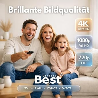 Germany Best Coaxial Cable 100 m SAT Cable 4 K Ultra HD Class A+ DVB-S/S2 DVB-C DVB-T BK Systems 5x Shielded 135dB