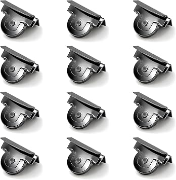 SEMINI 12Pair Snap Buttons Seamless Magnetic Buckle Clasp, No-Sewing Magnetic Snaps for Purses and TotesBlack