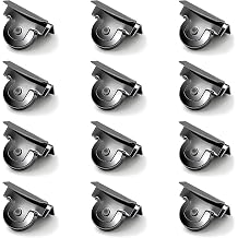 SEMINI 12Pair Snap Buttons Seamless Magnetic Buckle Clasp, No-Sewing Magnetic Snaps for Purses and TotesBlack