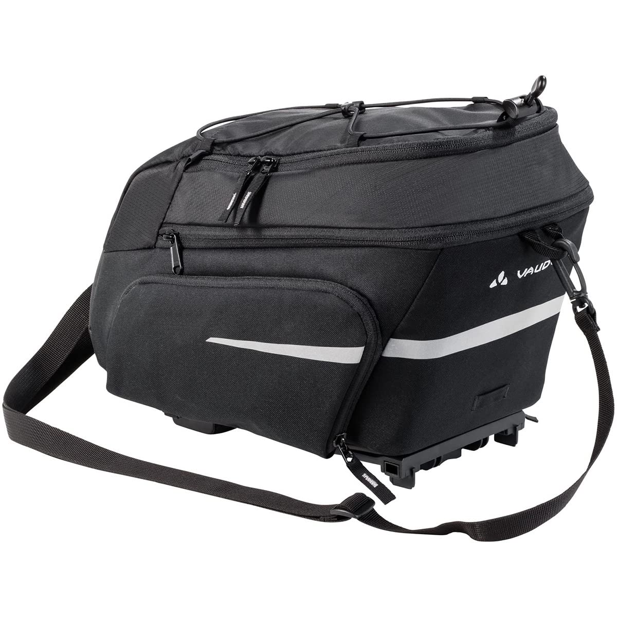 VAUDE Silkroad Plus (Uniklip) Bike Backpack - Black, One Size