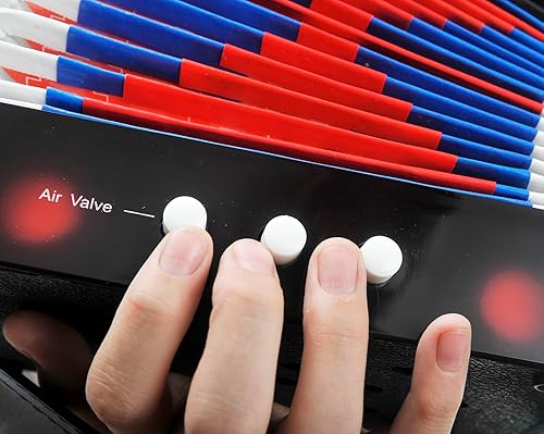 Miniatura 2 de PowerTRC Acordeón infantil  Instrumento musical  Música fácil de aprender  Instrumento para niños