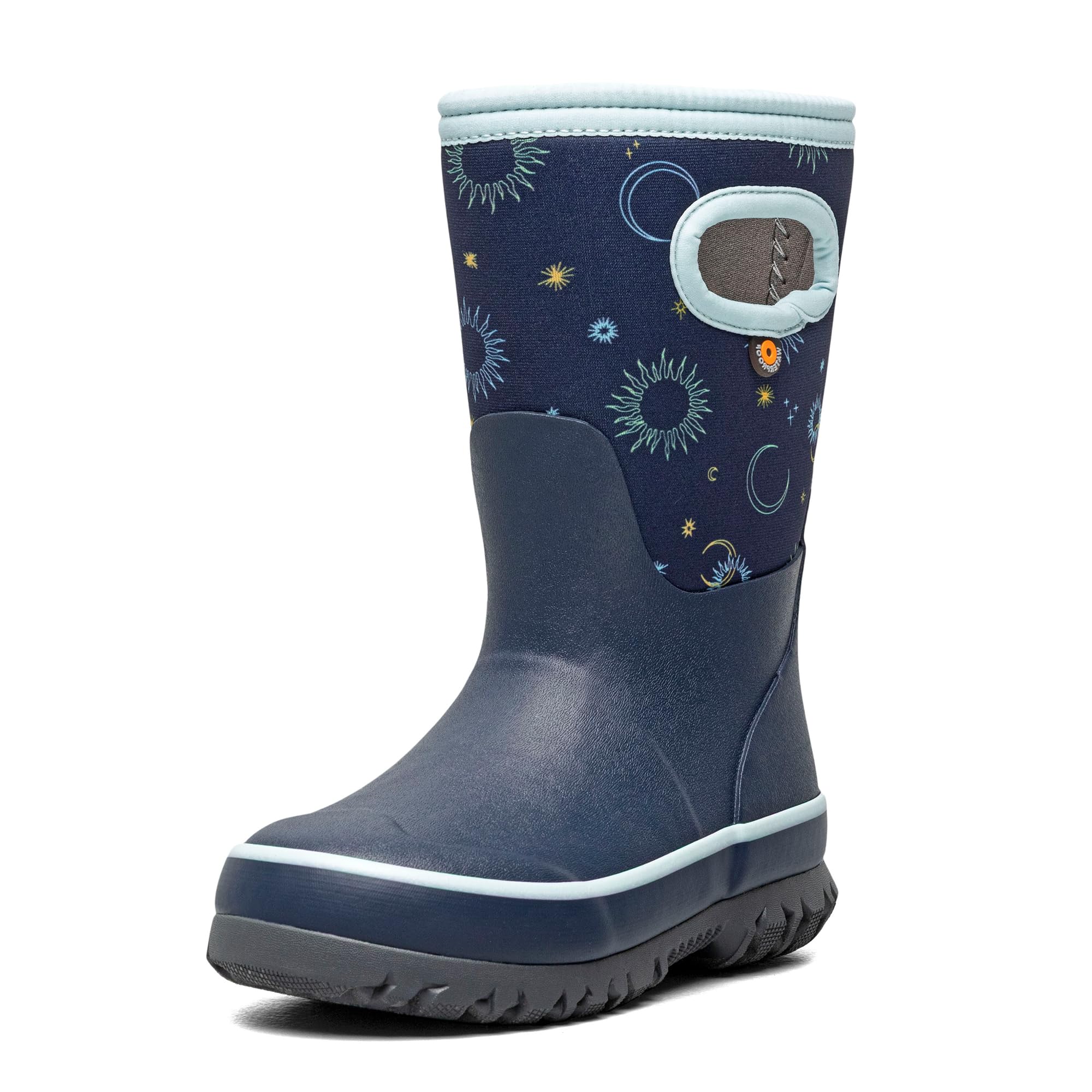 BOGS Grasp Kids Waterproof Rain Boots, Insulated Winter Snow Boots