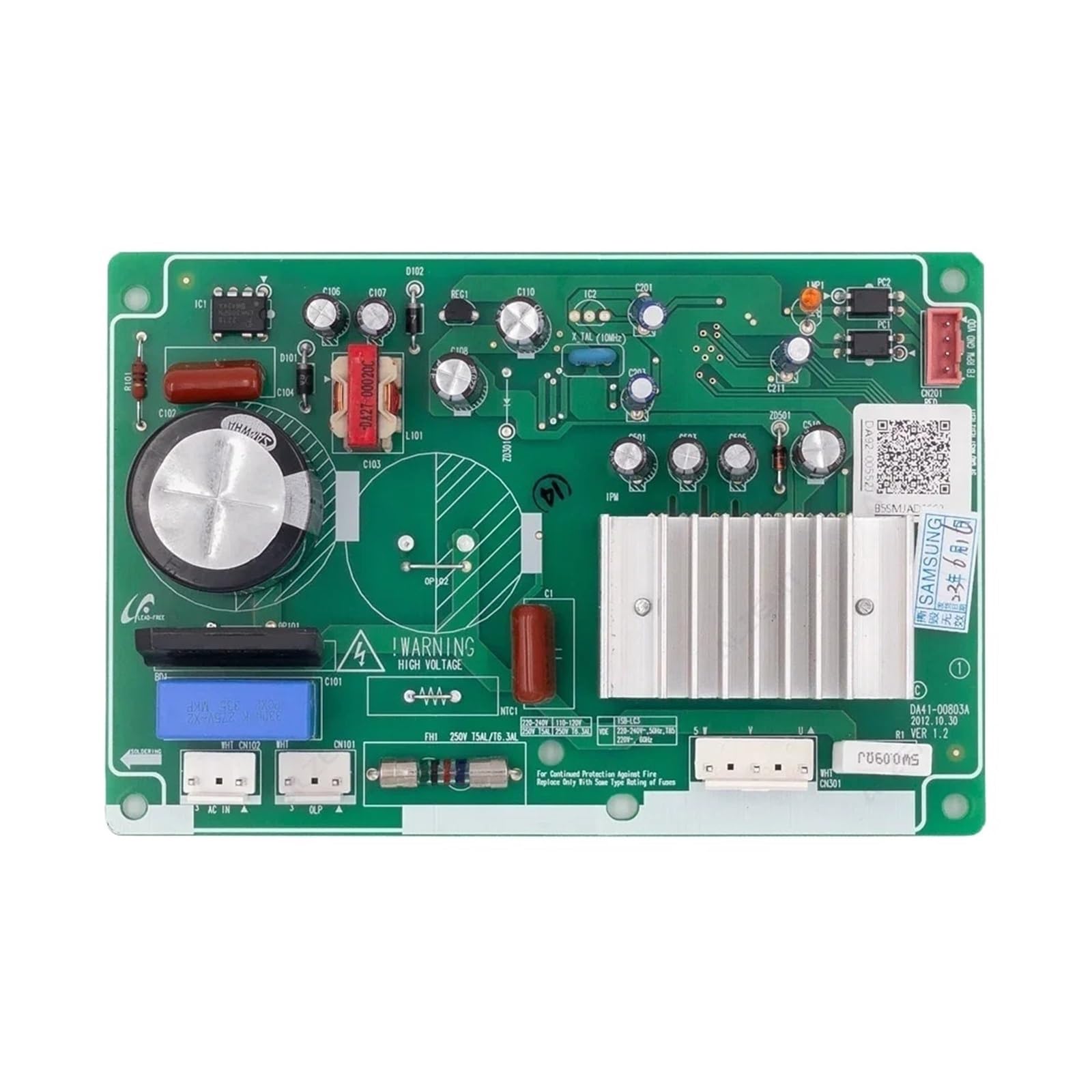 Compatible For Samsung ,Refrigerator Control Board DA92-00552J Circuit PCB DA41-00803A Fridge Motherboard Freezer Parts