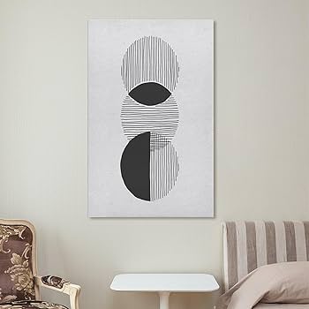 北欧 アートポスター フレーム付き モノクロ ポスター 壁掛け フレーム付き 選べる 7枚 セット ポスター 高級紙・高品質印刷