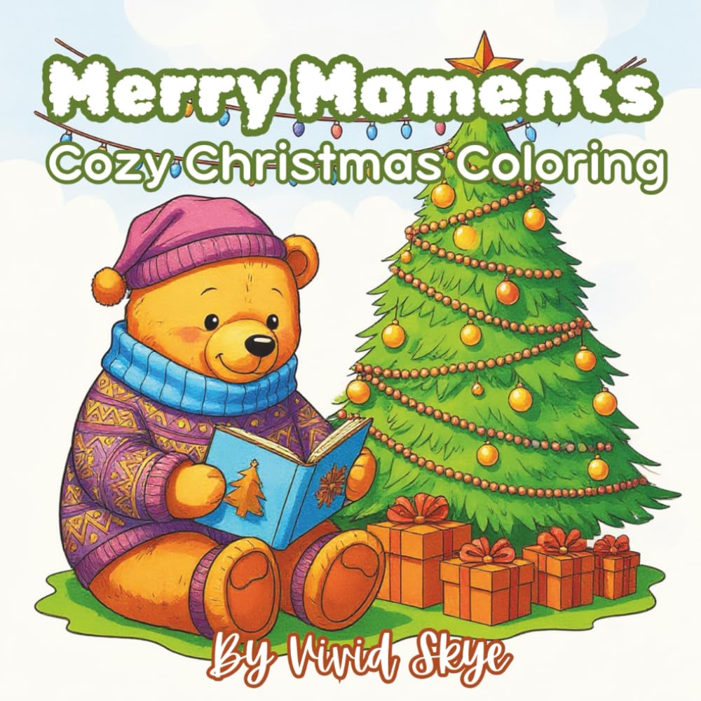 Merry Moments: Cozy Christmas Coloring