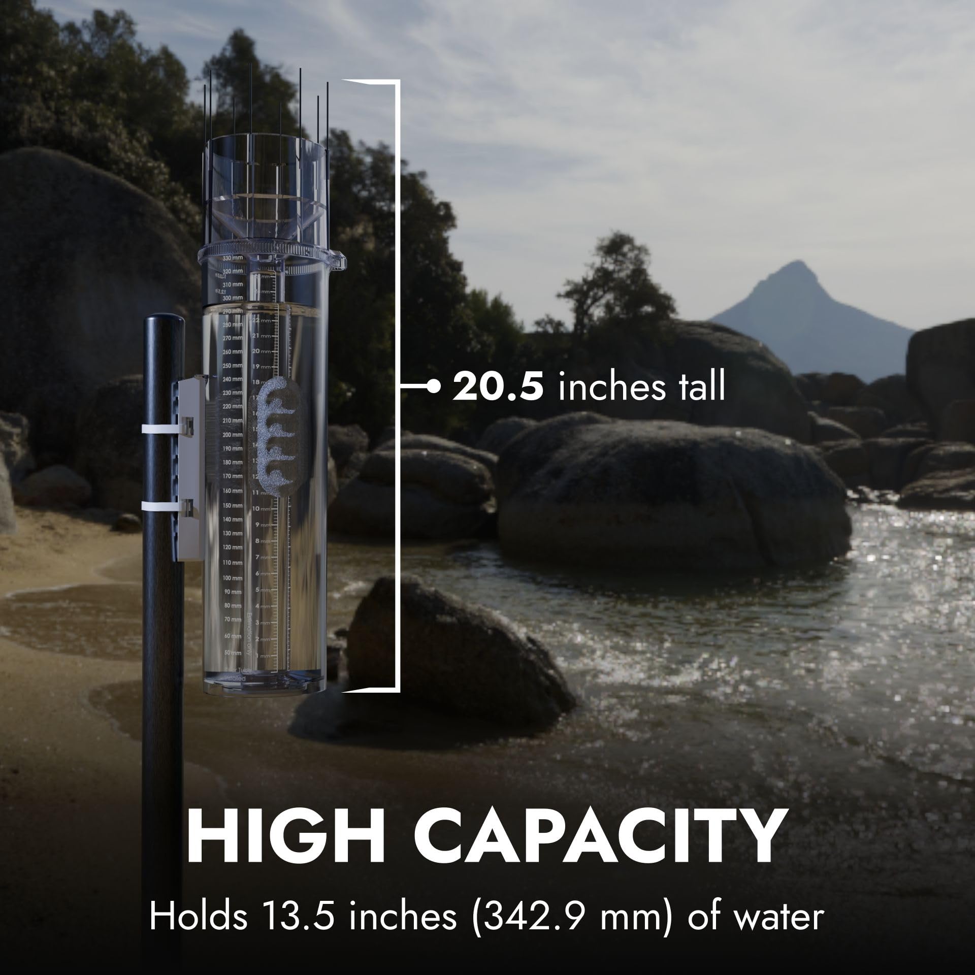 TROPO Regenmesser USA | Premium CoCoRaHS Gauge