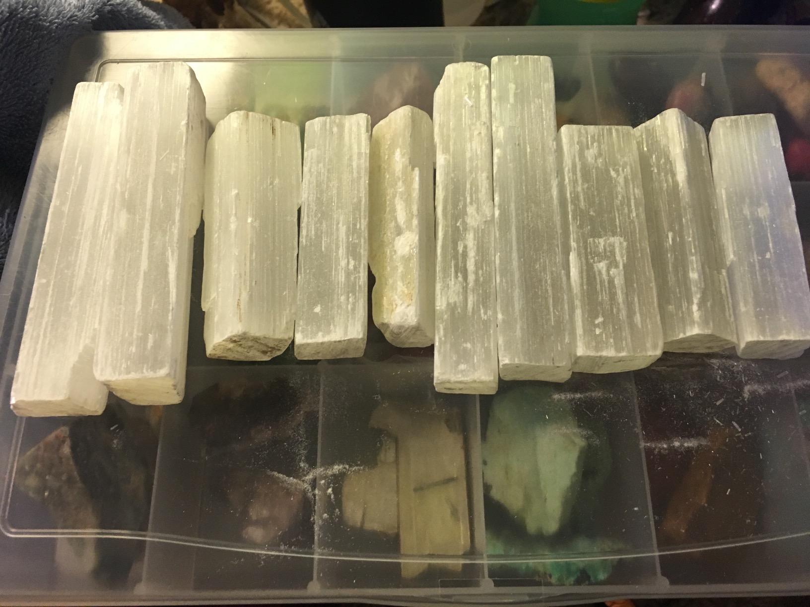 Morocco Selenite Tiny Sticks – Bulk Natural Small Wands For - Foto 8