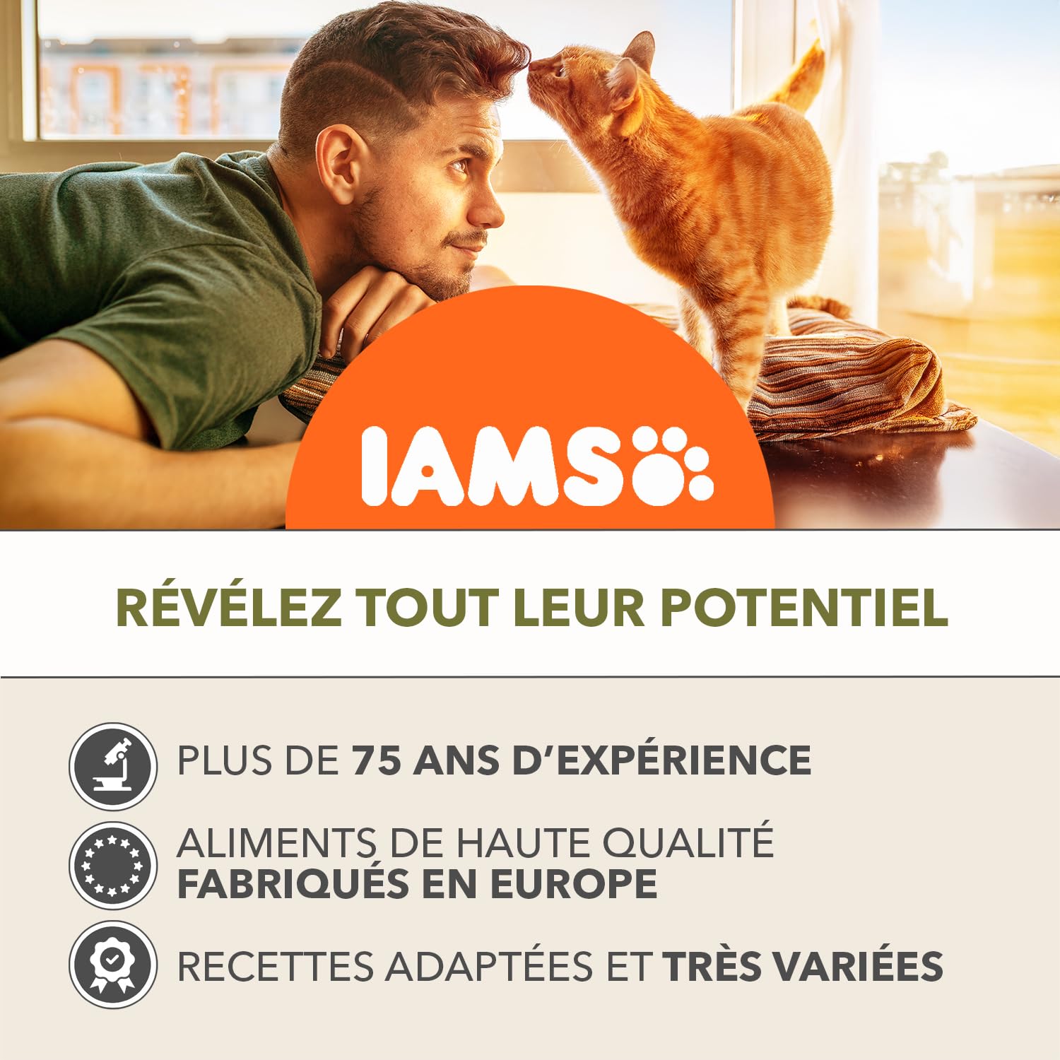 IAMS Delights Land Collection Nourriture Humide pour Chat sans céréales – Multipack avec Viande, variétés en Sauce, Nourriture Humide sans céréales pour Chats à partir de 1 an, 12 x 85 g