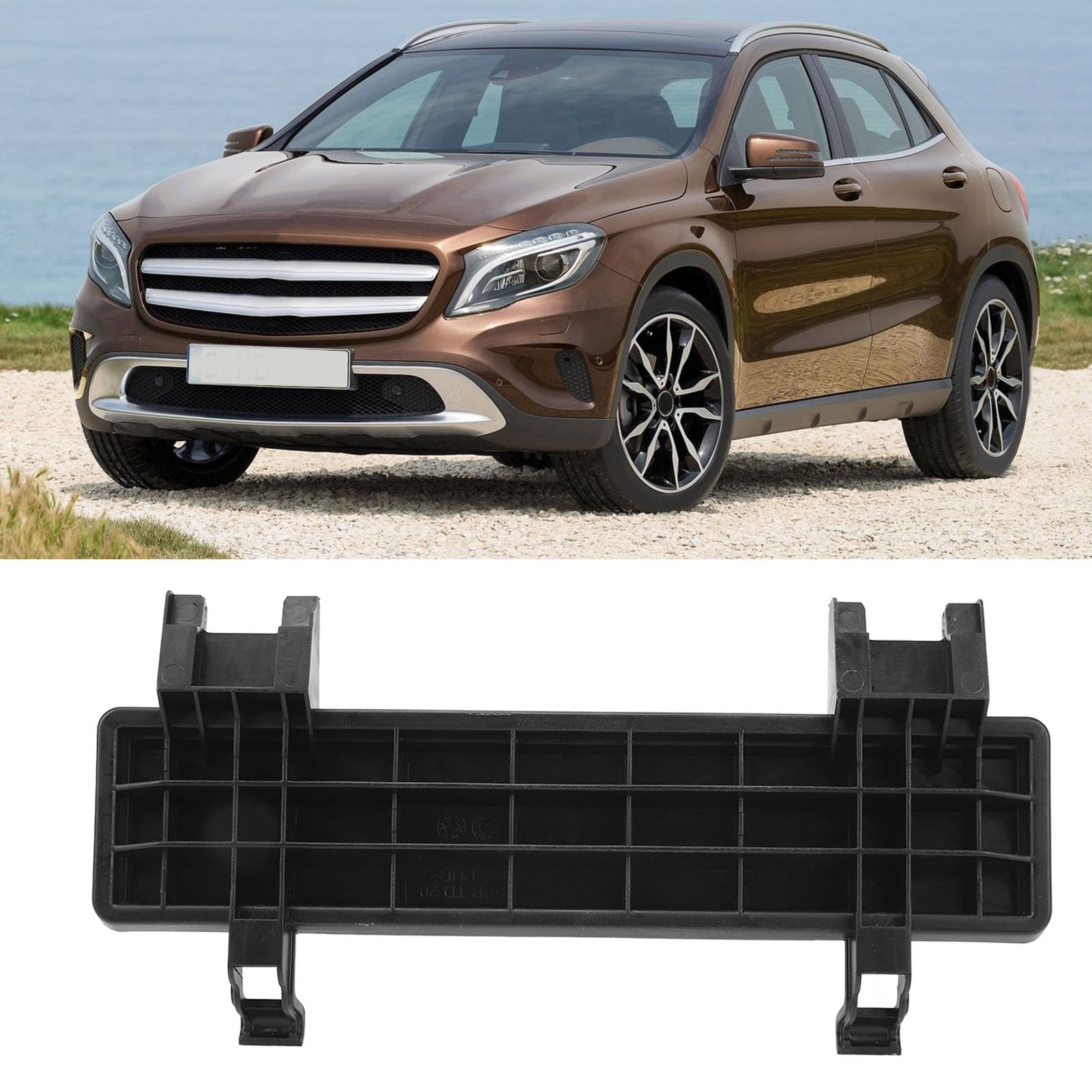 Pokrywa Filtra Powietrza, Kapturek Filtra Powietrza Samochodowego Pokrywa Filtra A2468300142 Odporny na Wstrząsy Zamiennik dla Benz GLA X156