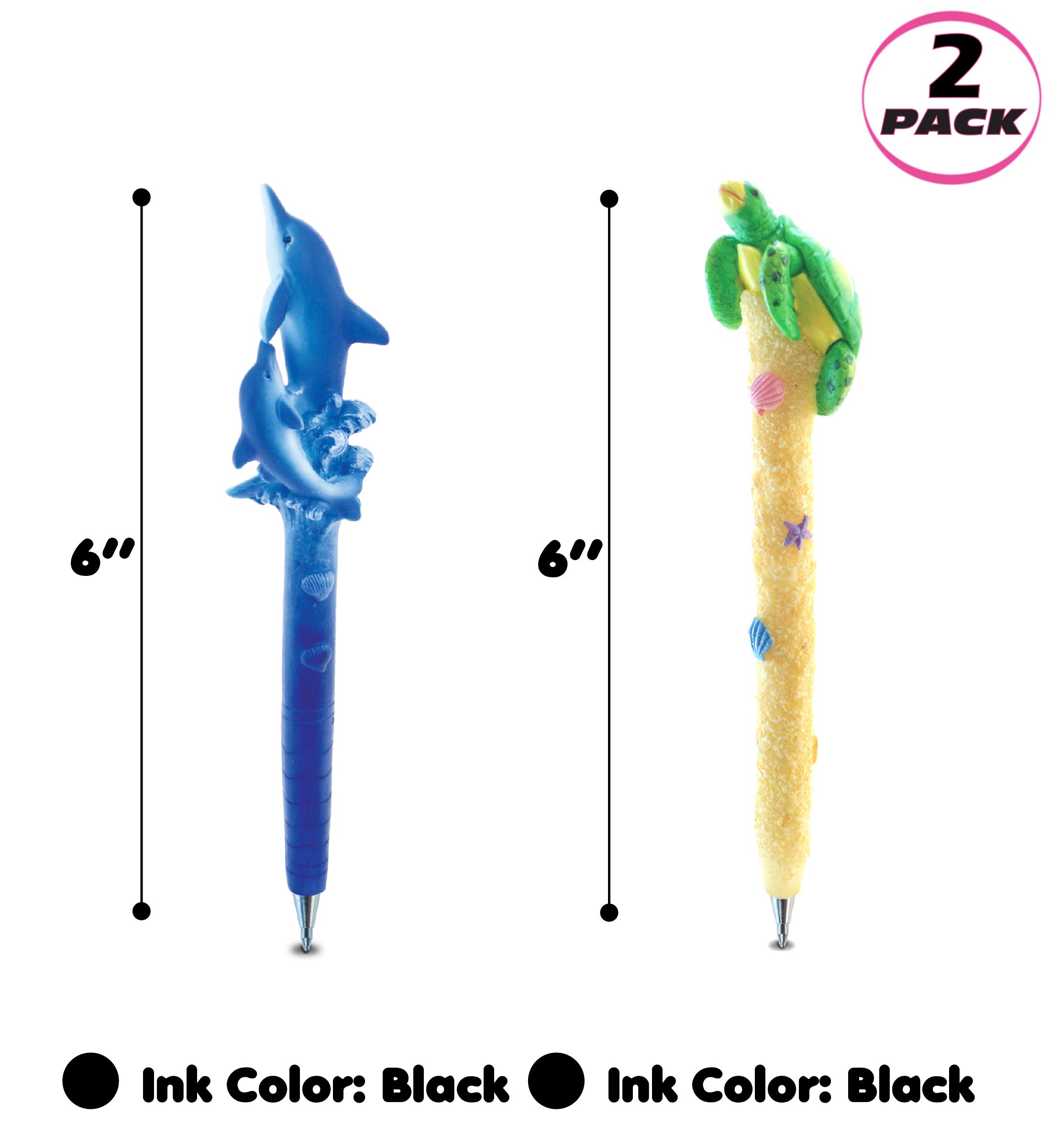 Planet Pens Octopus Tentacle Writing Pen - Novelty Ballpoint Pen With Black Ink For School & Office