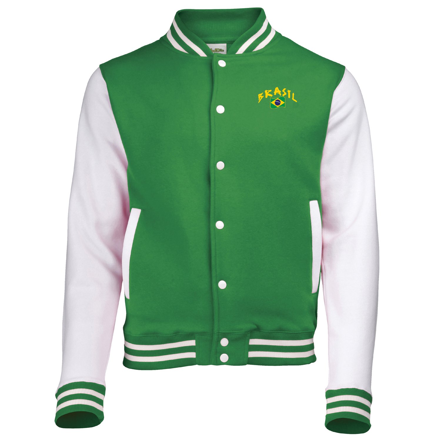 Supportershop Boys Brasil Jacket - Green, Medium