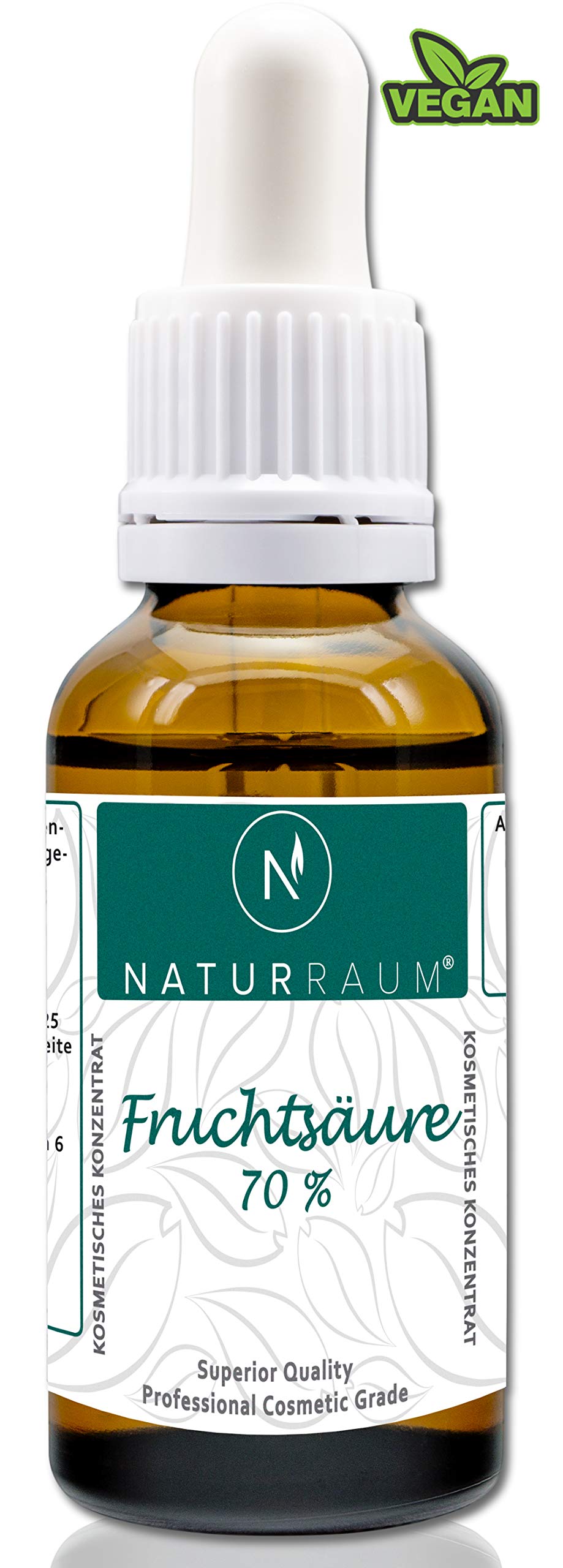 AHA Glycolsäure Peeling I Fruchtsäurepeeling 5-70% I pH 0,1 I 30ml I Professionelles chemisches Gesichtspeeling bei Hautunreinheiten Falten Akne I Alpha Hydroxy Acid
