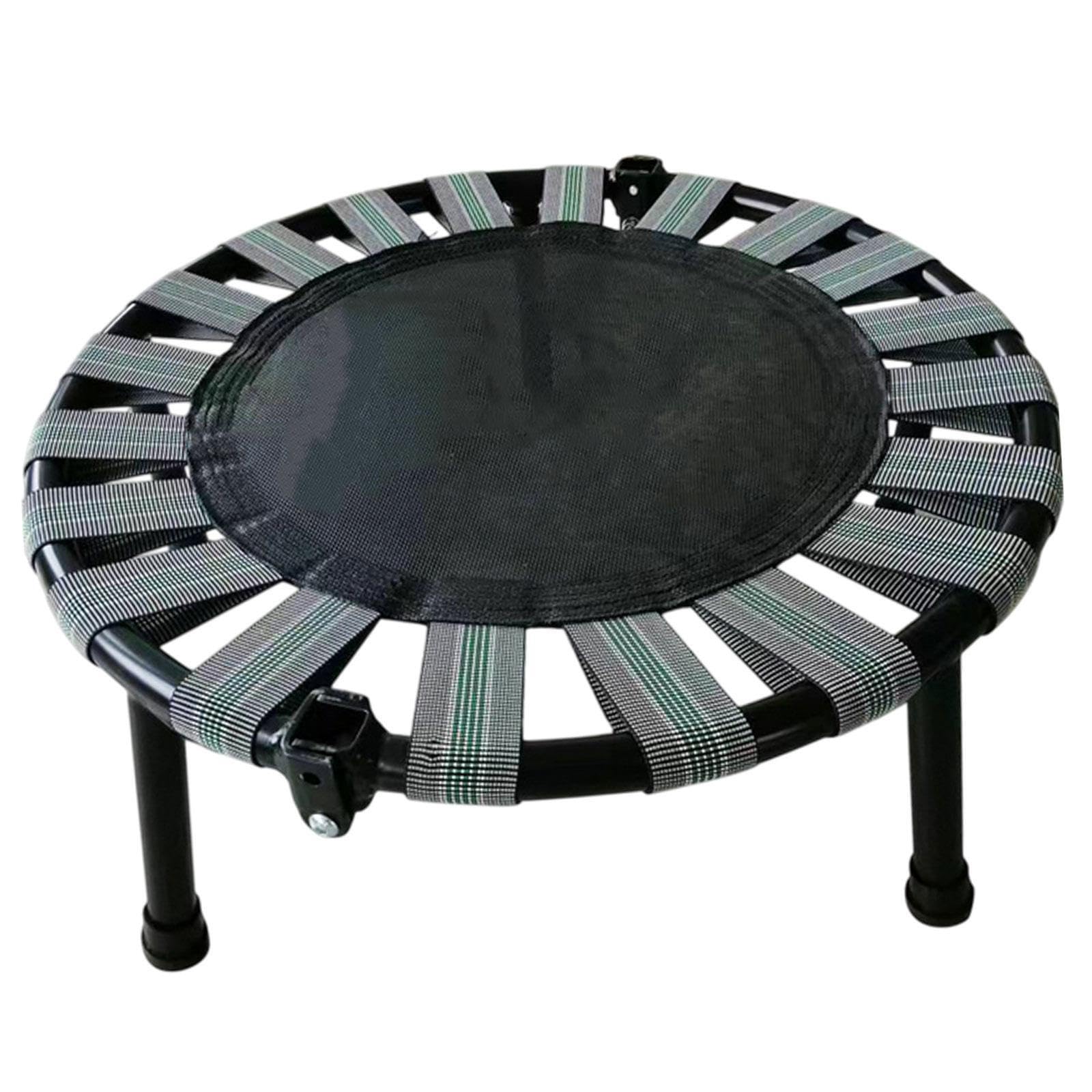 Mini trampolino elastico compatto per bambini, regali di compleanno per interni ed esterni, mini trampolino elastico rotondo portatile e robusto per esercizi, per