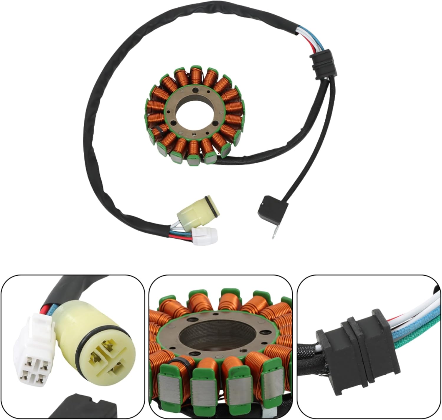 Stator Replacement for Yamaha 660R YFM660R 2001-2005 Replacement for 5LP-81410-00-00 5LP-81410-01-00