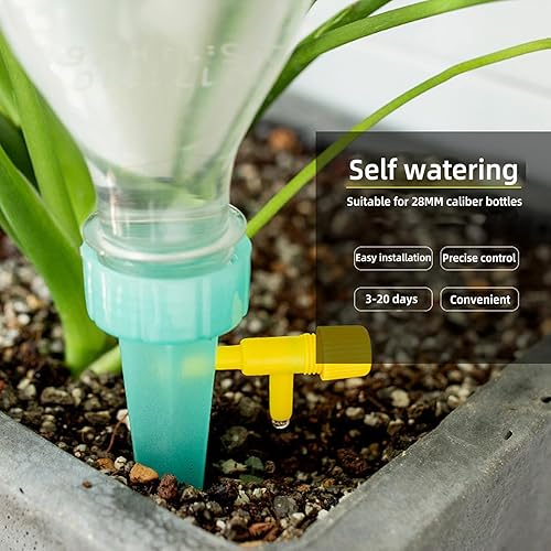 Miniatura 2 de 9 púas de riego automático  Dispositivos de riego automático para plantas  Sistema de riego automático para plantas en macetas Dispositivos de riego