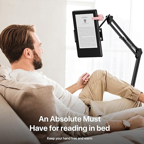 Miniatura 2 de Girador de páginas con control remoto RF para Kindle Paperwhite, accesorios para lectura de Ipad Kobo Surface ComicsNovelas iPhone Tablets Android