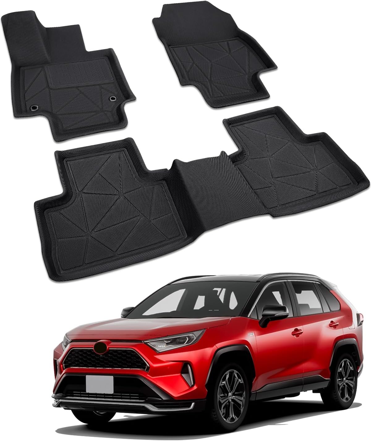 for Toyota RAV4 Floor Mats 2024 2023 2022 2021 2020 2019