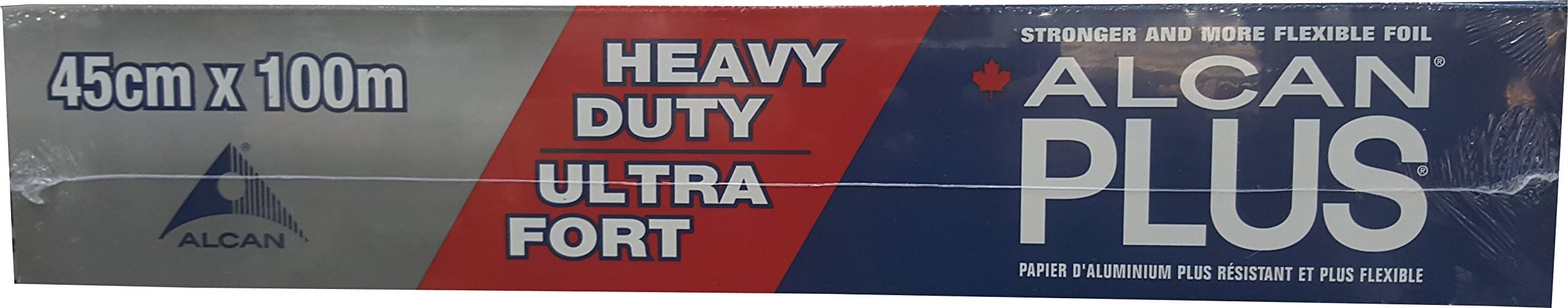 Alcan Heavy Duty Aluminium Foil (45 cm x 100 M), 1 Count
