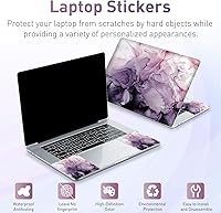 Vista 105 de Adhesivo para laptop de 12.1-15.6 pulgadas, calcomanía reutilizable universal de vinilo para laptop, protector de arte impermeable en color panal