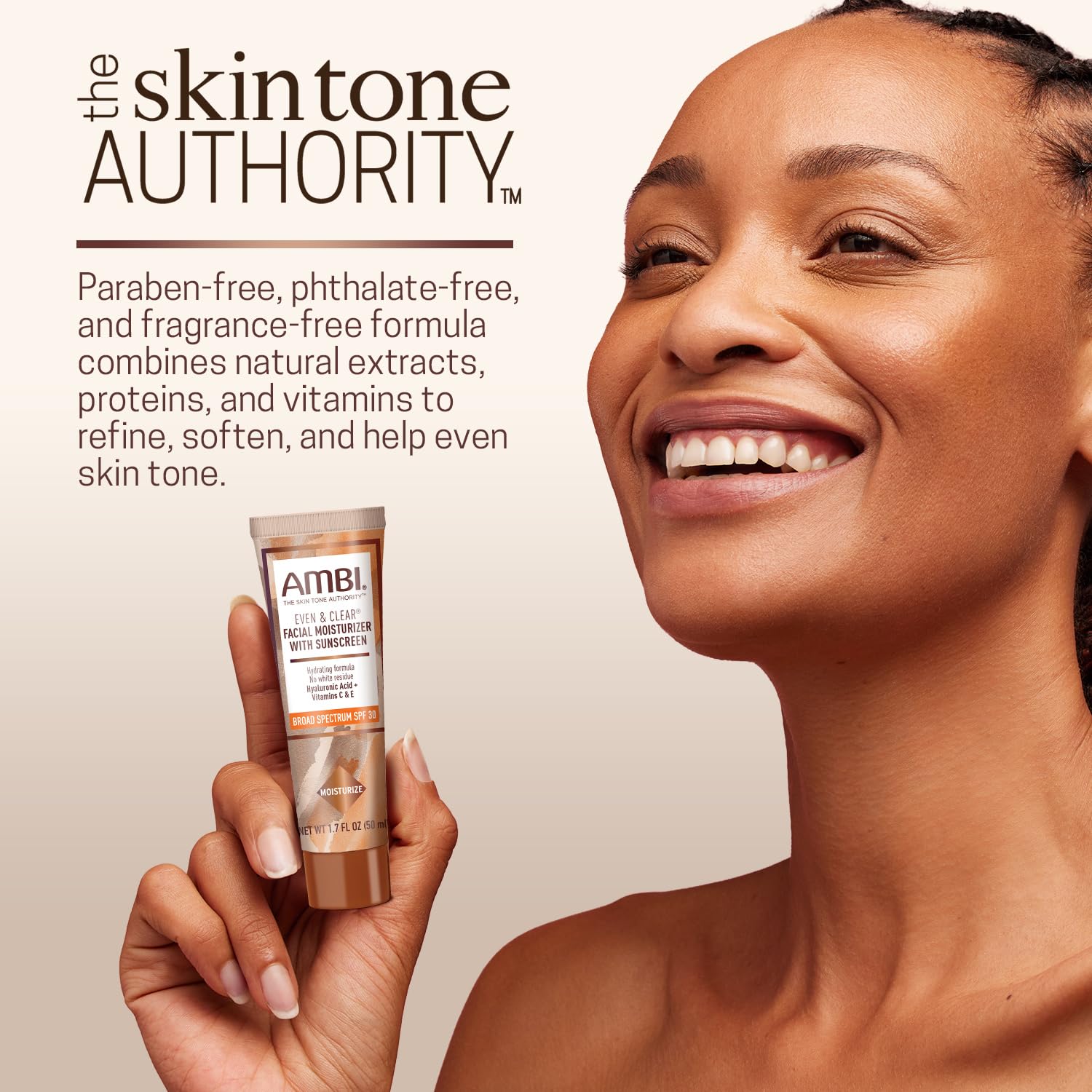 Amazon.com: Ambi Even & Clear Facial Moisturizer with Sunscreen