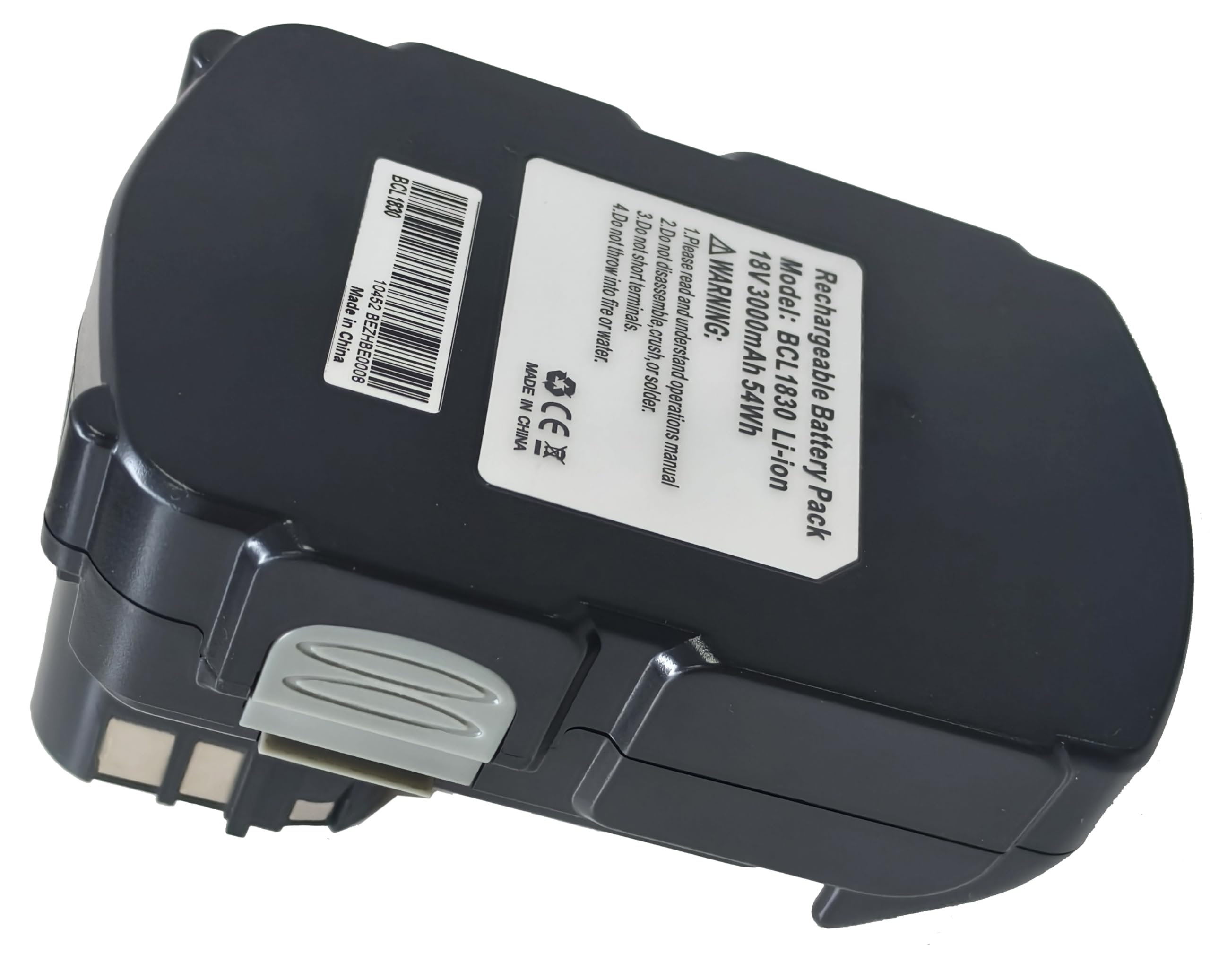 2 baterías BCL1830 3000 mAh 18 V BCL1840 BCL1815, compatible con Hitachi EBM 1830 C6DC C6DD BCL1820 BCL1825 326240 326241 327730