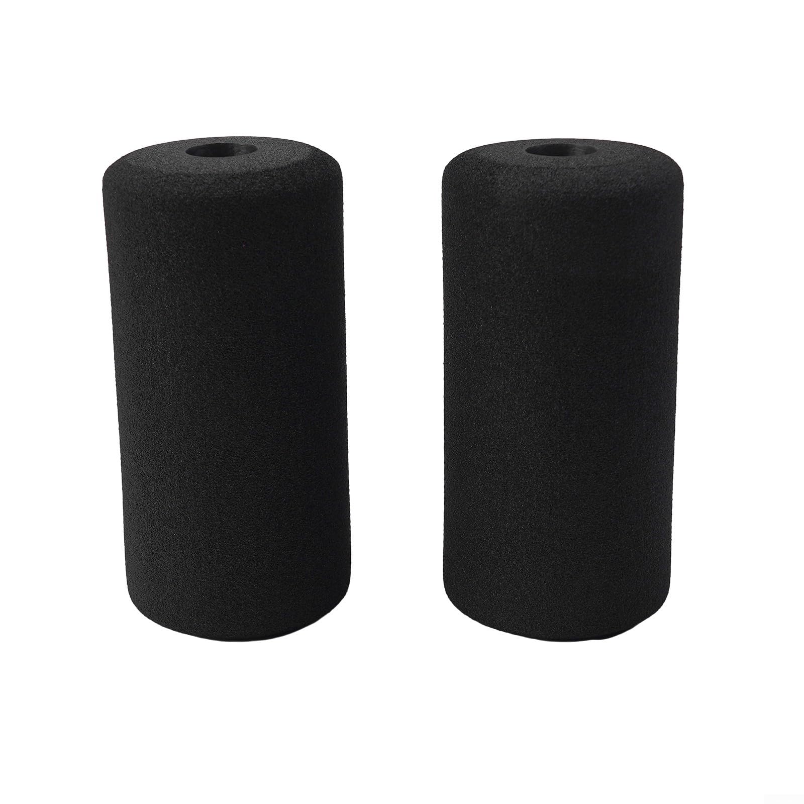 Zilimontt 1 Pair Sponge Foam Foot Pad Roller, Roller Pad Replacement Gym Pad Jacket For Weight Inversion Table And Gym Exercise Equipmen(2PCS 160MM)