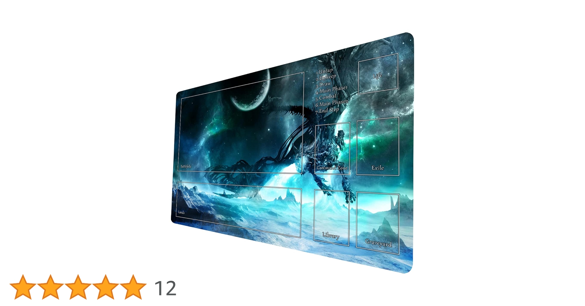 Amazon | MTG プレイマット ゲームプレイマット MTG TCG 24 x 14