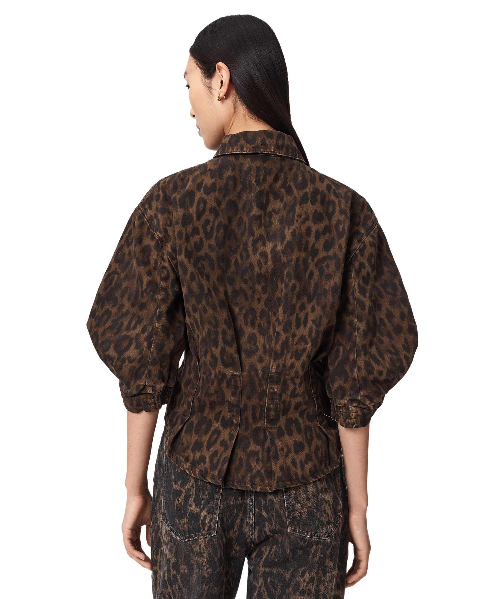Allsaints Nancy Denim Shirt Shirt Donna