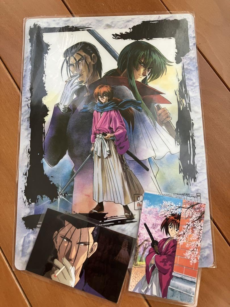 Amazon.co.jp: るろうに剣心☆斎藤一☆剣心☆薫子☆弥彦☆下敷き