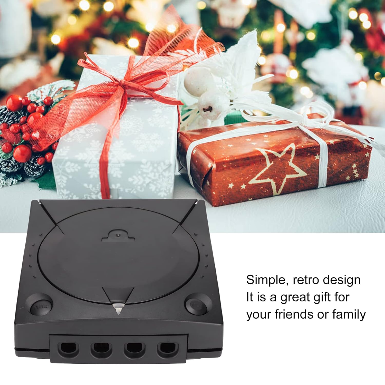 ASHATA Protective Case, Ergonomic Game Console Protective Case, Portable Plastic Retro Housing Shell, Portable Game Console Protective Box, for SEGA Dreamcast DC