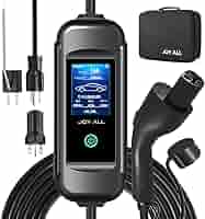 JOY ALL EV充電器 110V-240V 15A/13A/10A/8A Amazon | joy all「2025新上場 EV充電 器 家庭 用」4つ電流